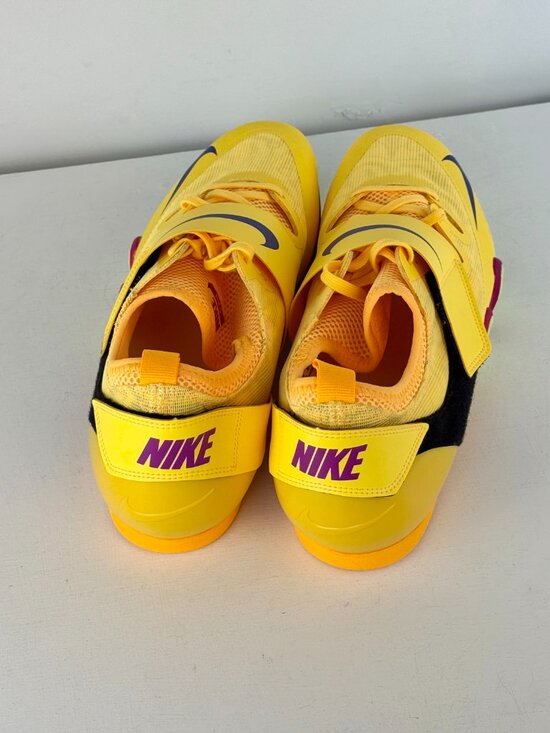 Men\'s 12.5-Nike Zoom Pole Vault Elite Track Shoes Citron Pulse Spikes FZ9649-80 main image 8